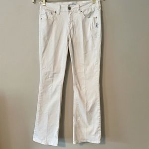 Silver Suki White Boot Cut Jeans sz 29 x 31